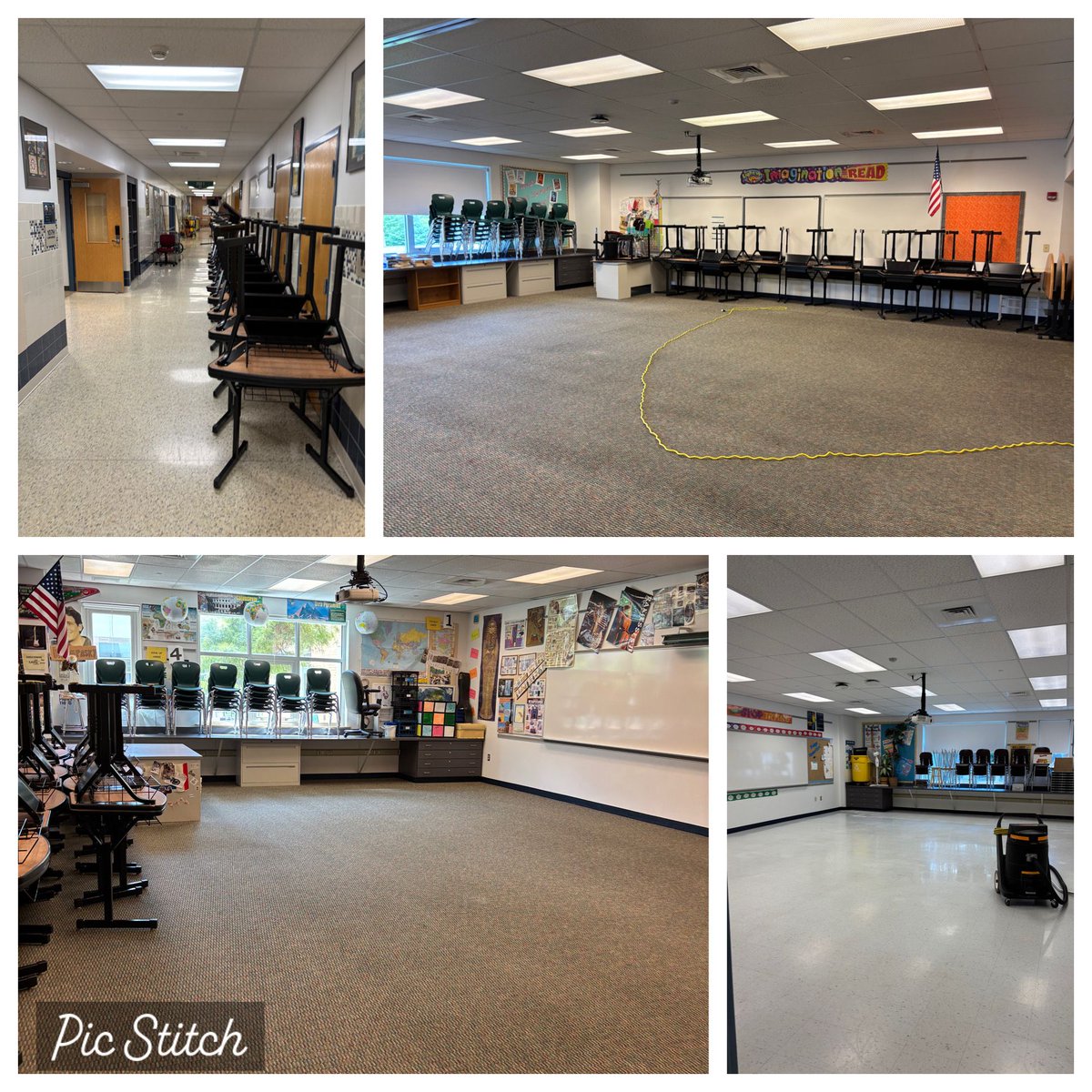 Our maintenance team is hard at work tackling cleaning and upkeep tasks to get the building ready for staff and students. Keeping Eyer in top shape is no small job and they’re crushing it! #OneEyer #EastPennPROUD