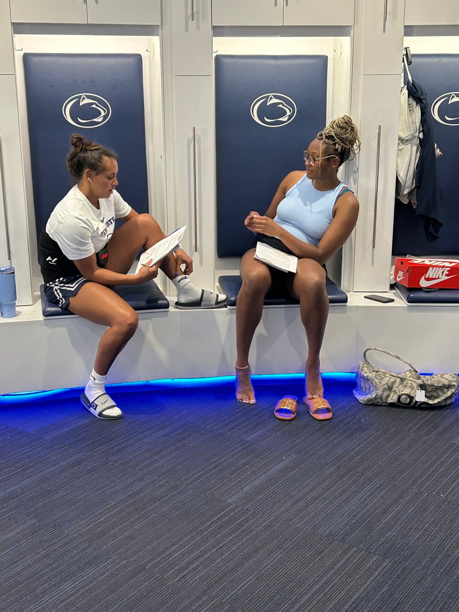 InstituteSSJ's tweet image. Our Huddle Up facilitators recently led training on the power of language and preventing harassment with @GoPSUsports. Creating a culture of respect and dignity starts with education, and we’re honored to be part of that journey.