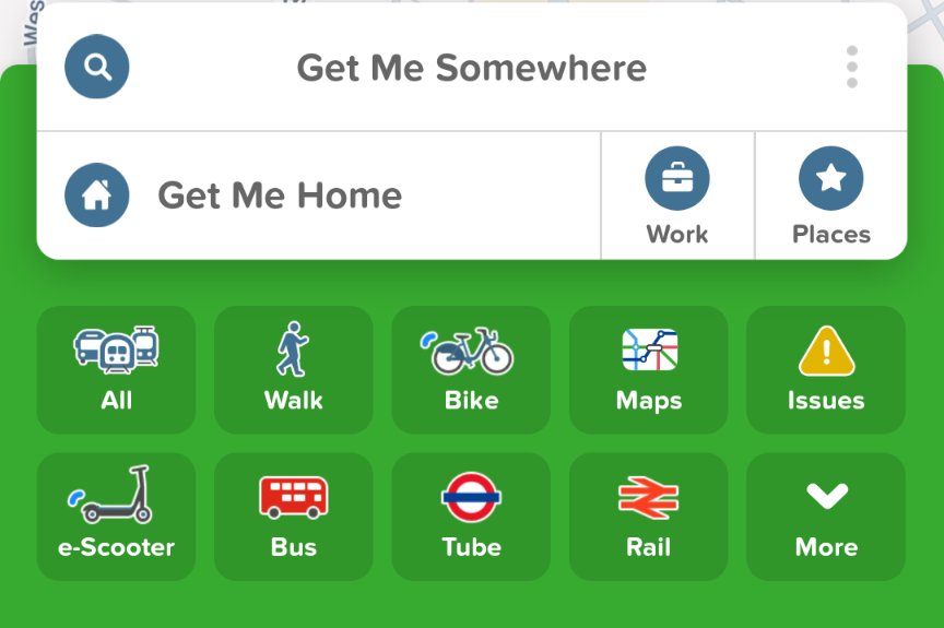 Jim_Edwards's tweet image. Today at midday for the first time in my 11 years of living in London there were ZERO public transit issues on Citymapper.