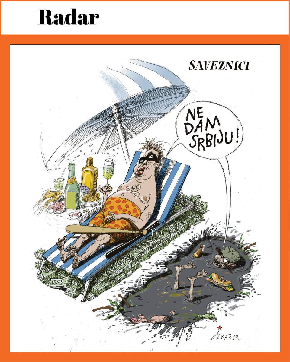 RadarsRs's tweet image. "Saveznici" ✏️ Dušan Petričić 🎯
Sve karikature pogledajte na 👉 radar.rs
#dušanpetričić #radarrs