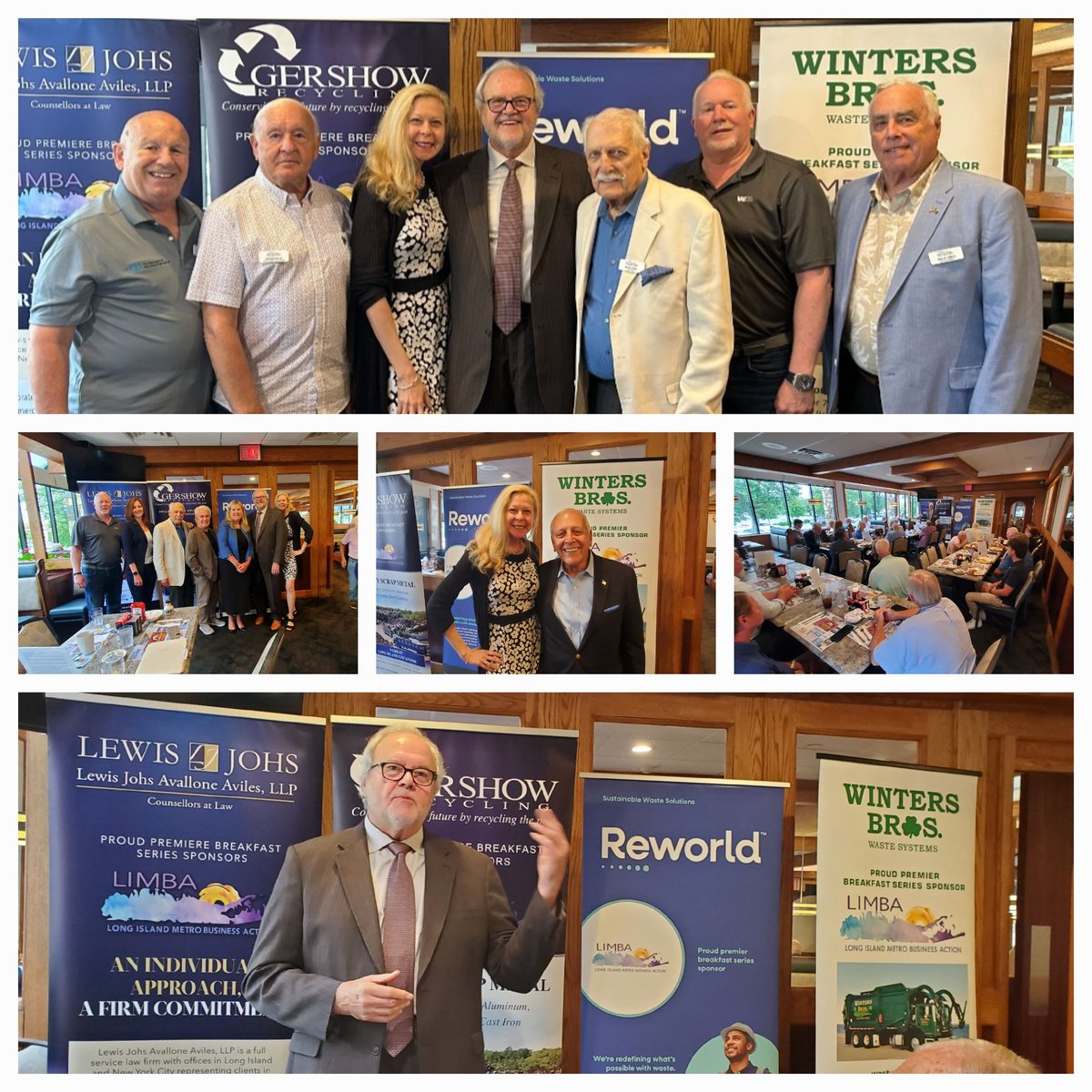 LIMBA meeting Thank you to Winters Bros. Waste Systems for sponsoring our latest event. Michael White, who presented on solid waste management on Long Island and shared insights from his work with the Stony Brook University Waste Reduction and Management Institute.
#longisland