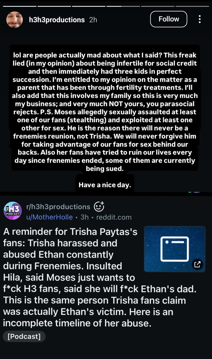 SeraCheeseQueen's tweet image. Wow - this is the mind of a 40 year old husband &amp;amp; father of three. &quot;MY opinion&quot; &quot;MY business&quot; yet he blasts it on his show and now IG. Sensitive PoS can&apos;t handle the tiniest amount of criticism. What an awful cunt