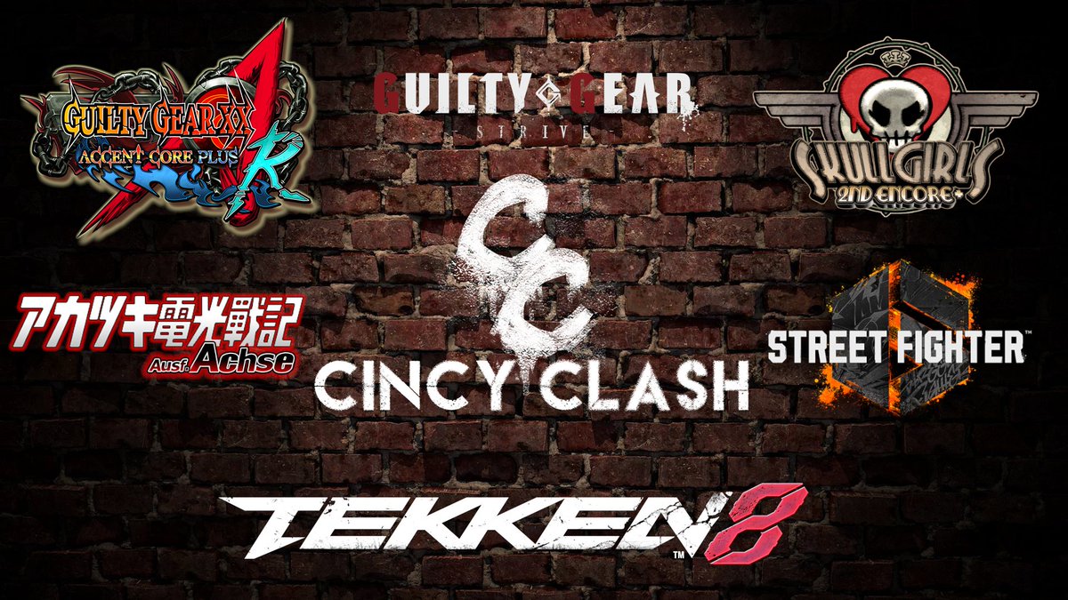 ArcadeLegacyOH's tweet photo. Cincy Clash 13 is happening August 23rd! Stop by Arcade Legacy and compete in SF6, Tekken 8, GG Strive and much more! Registration is open now and will close the night before the event. See yall there! https://t.co/3cjPE56uzj
