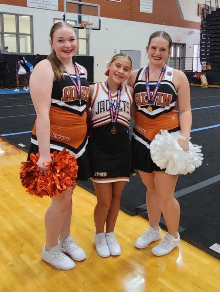 In the final day of camp Varsity won Top Team Band Chant &amp; Game Day Performance. JV won Top Team Cheer. 

Varsity received the Herkie Award, based on spirit, unity &amp; leadership. 

JV received a Technical Excellence Award while Sting received the Most Improved mascot!