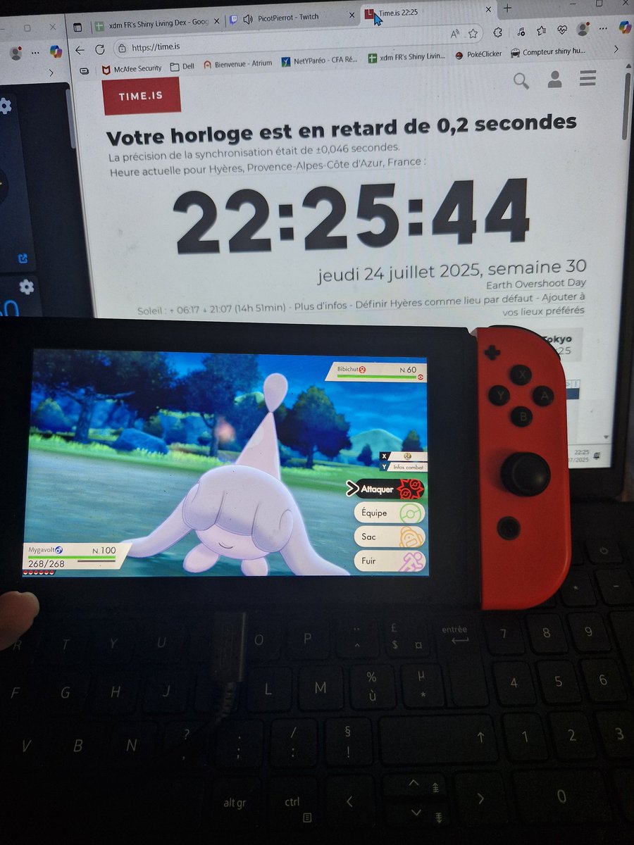 XdmFr's tweet image. Ptn !!!
12930 rencontres de mort pour ce Bibichut shiny, 3eme shiny en 3 jours
19eme shiny du Bingo 2025
(C’est mieux la décla Kiradel ? 🤡🔫)
#SHLS10