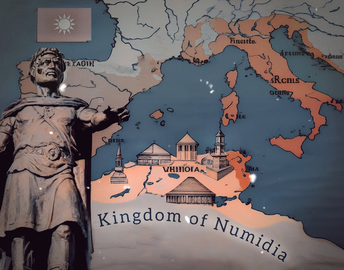 IZenaf's tweet image. Kingdom of Numidia 🇩🇿