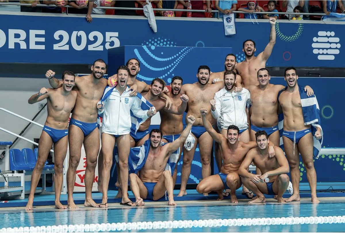 mthemisto's tweet image. 🇬🇷Συγχαρητήρια στην Εθνική Ομάδα Ανδρών Πόλο για την κατάκτηση του χάλκινου μεταλλίου.
Ιδιαίτερη μνεία θέλω να κάνω στον Μάνο Ανδρεάδη.
Ο Μάνος, οικογενειακός φίλος και γείτονας από τη Βάρη, είναι από σήμερα χάλκινος Παγκόσμιος Πρωταθλητής. Συγχαρητήρια Μάνο μου!
Μαζί με την…