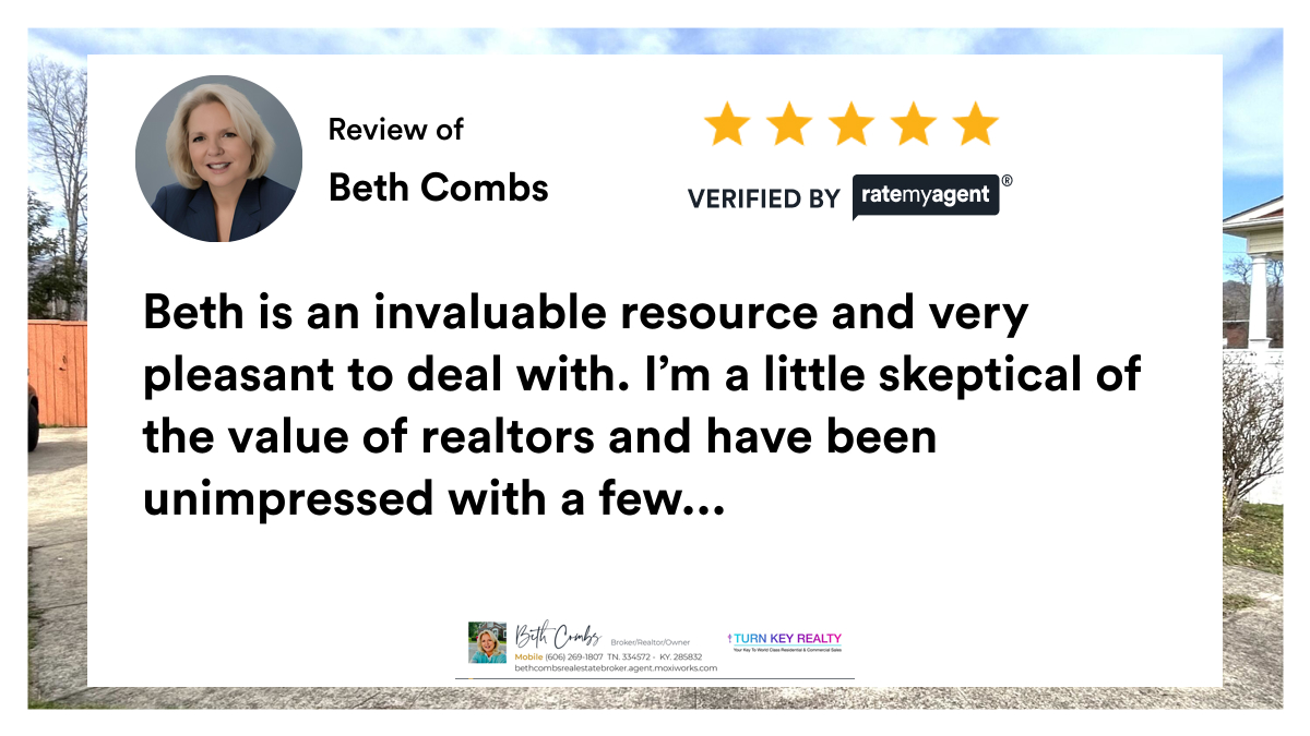 bethcombsagent's tweet photo. My latest RateMyAgent review in Middlesborough.
TN Broker  334752
https://t.co/RcLshcbzRU

...
#ratemyagent #realestate #Turn_Key_Realty https://t.co/3MBL1NVaig