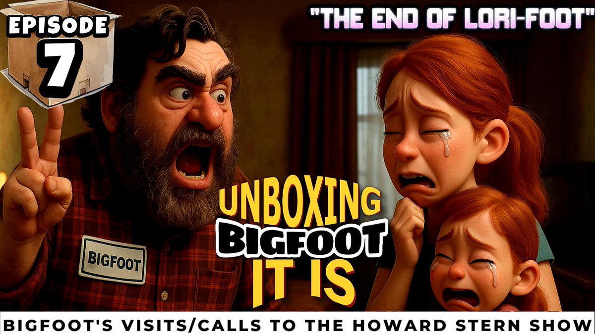 5pm PT / 8pm ET

Join us as we breakdown Bigfoot's last visit
-His band
-His GF Lorifoot
-His fallout with ex-GF Lorifoot. 
<a href="/hack_mod24/">HackMOD</a> <a href="/klgarv1/">klgarv</a> <a href="/DeltaZerooo/">DeltaZerø</a> <a href="/papa_electrico/">Luigi Greenberg</a> <a href="/DJElectra777/">DJElectra</a> 

UNBOXING BIGFOOT IT IS - EPISODE 7 youtube.com/live/3fSnXs4Ak… via <a href="/YouTube/">YouTube</a>