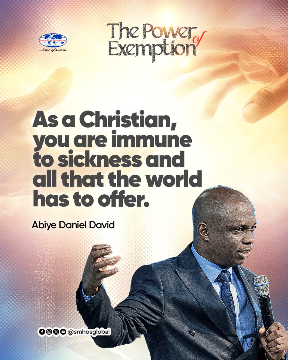 smhosglobal's tweet image. Our eyes were enlightened by His Word today. Glory to God. We are exempted!
#SMHOS #smhosglobal