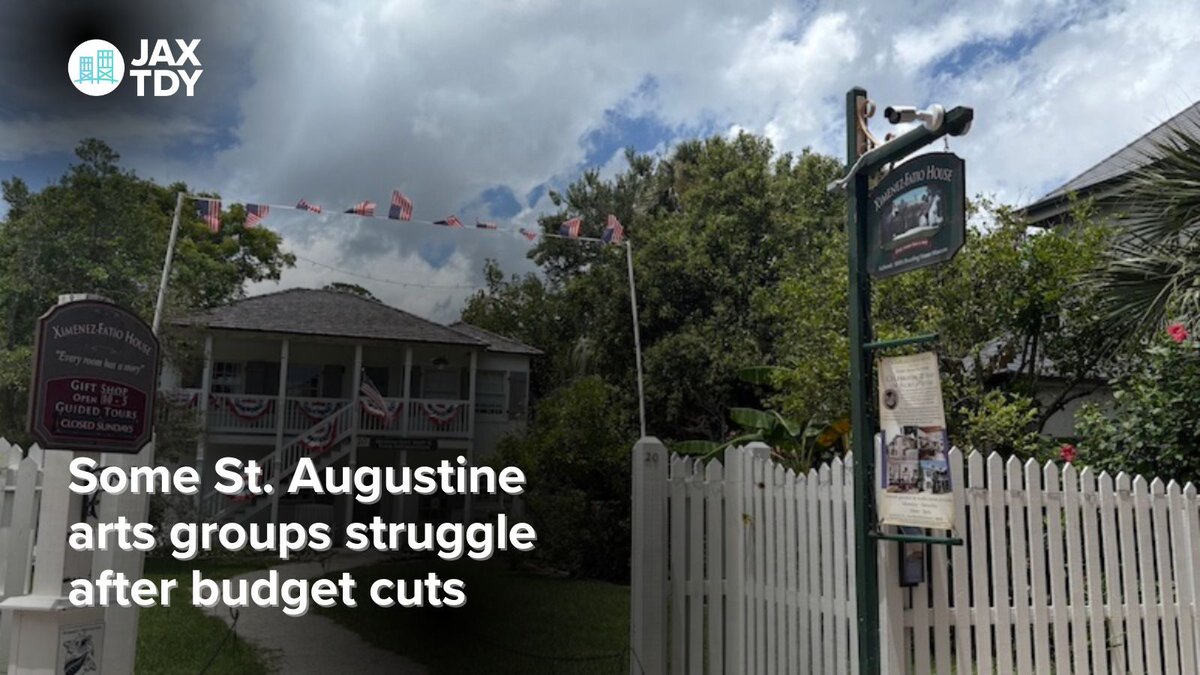 JAXTDY's tweet image. Some St. Augustine arts groups are struggling after state and federal budget cuts. | Jacksonville Today buff.ly/3OgPvUU