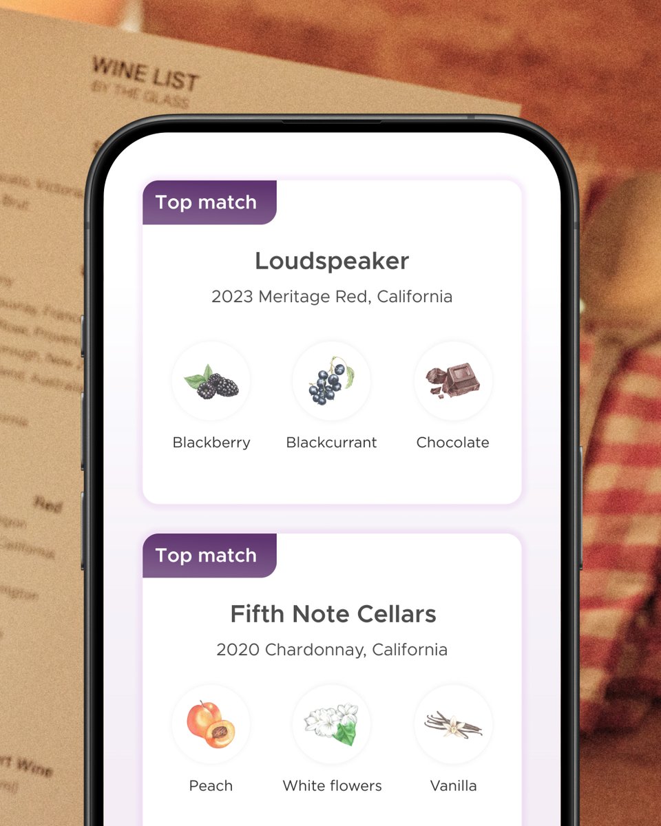 Wine menu panic?  Our app's scanning feature is your secret weapon! Just snap a pic of the menu or bottle and get personalized recommendations instantly. Your pocket sommelier has arrived! ✨ Download link in bio! #firstleafwine #firstleaf #wine #uncork