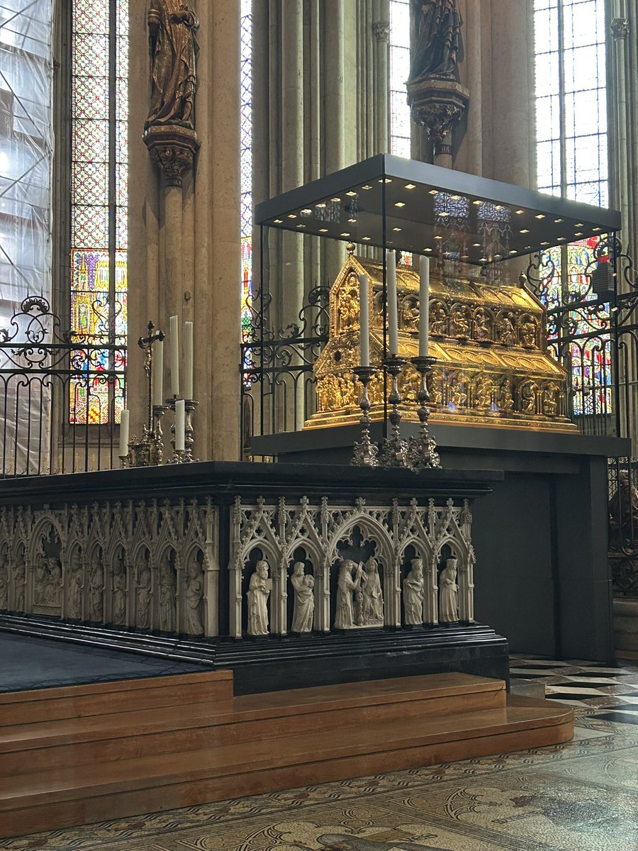 🇩🇪ドイツ、ケルン ケルン大聖堂。 東方三博士の聖棺。 #Köln #KölnerDom
