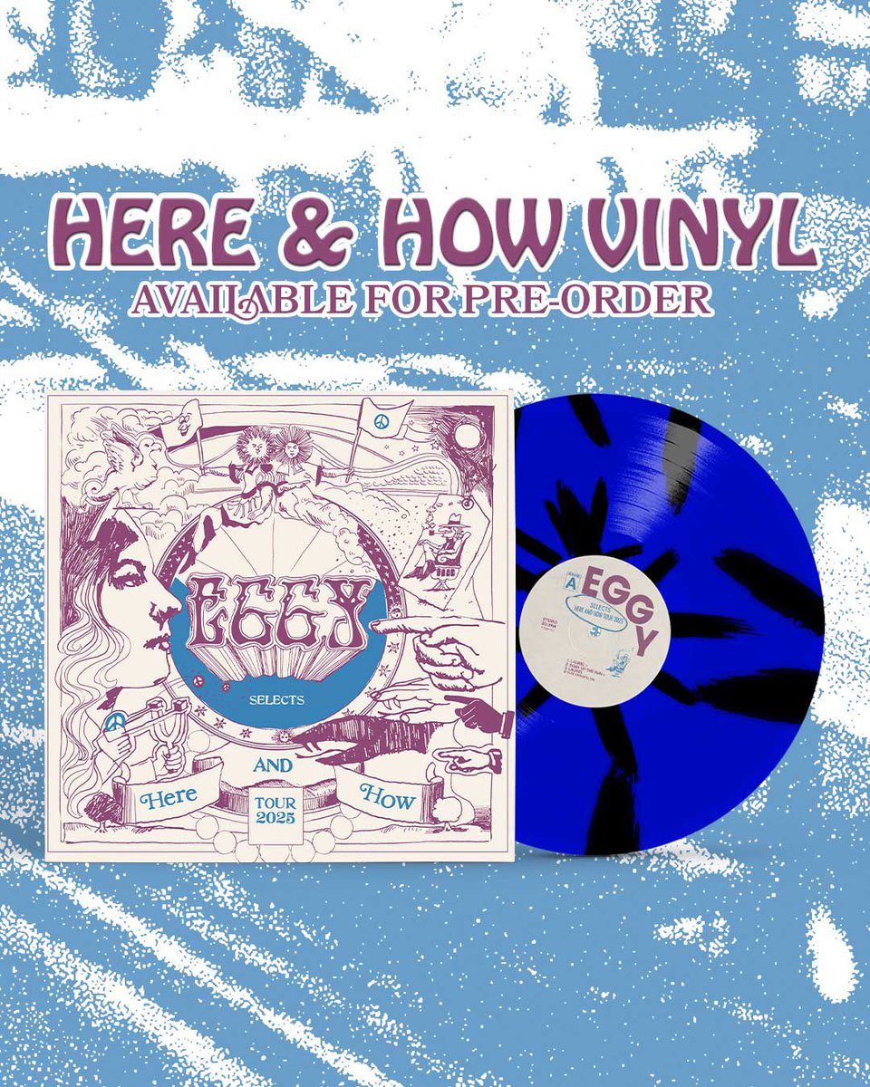 eggylive's tweet image. Here & How tour selects vinyl is available now: shop.eggymusic.com/products/eggy-…
