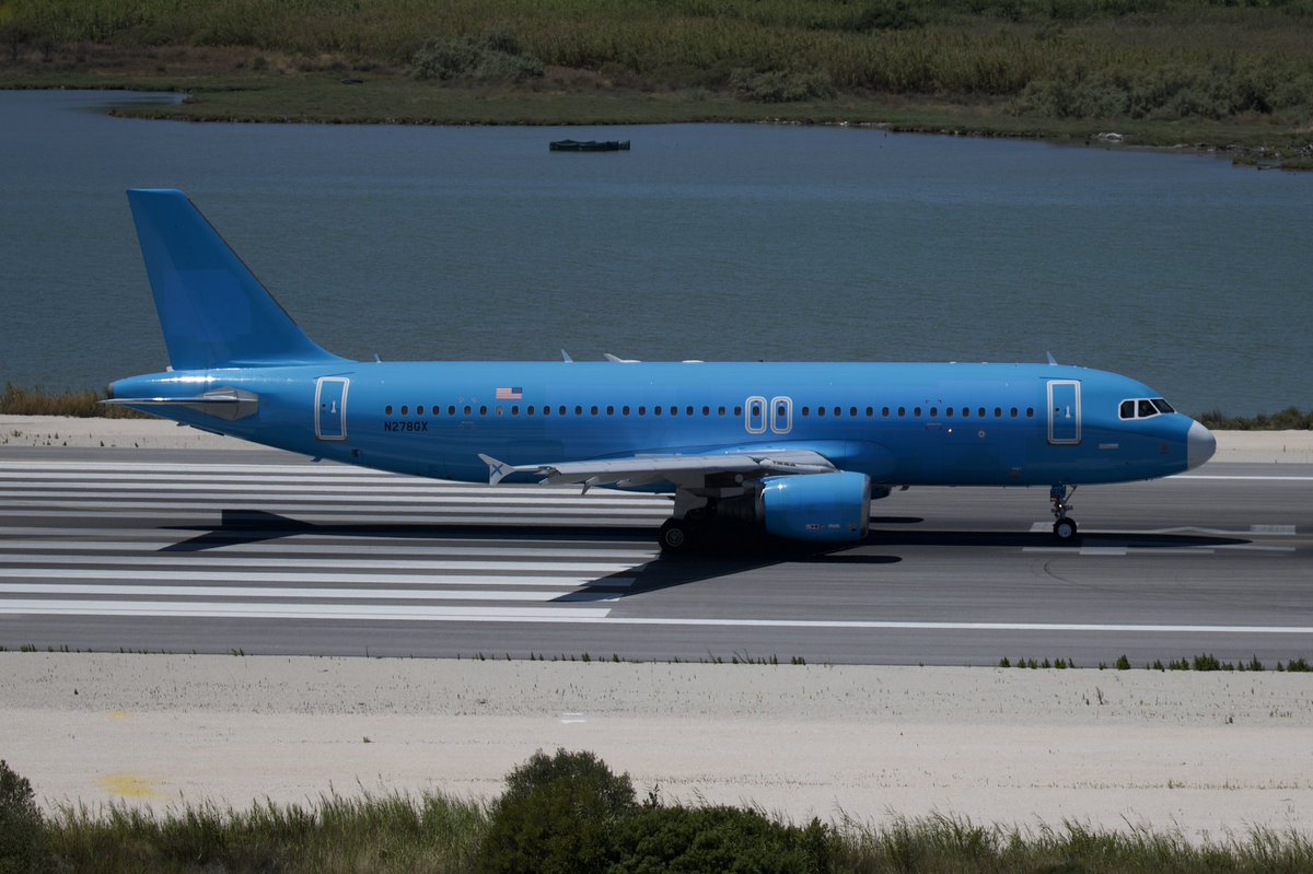 vince_dago's tweet image. A320-214 | N278GX | Global X (Blue livery)
CFU/LGKR 🇬🇷 24.07.2025