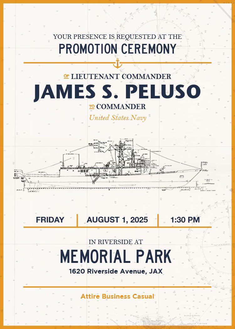 jimmyforjax's tweet image. For those interested, I will be accepting the permanent promotion to Commander (O5) in the @USNavy on Aug 1. We will conduct the 15 min ceremony at Memorial Park. It’s open to the public, so feel free to show up!