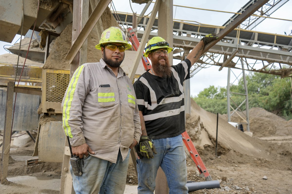Our operations run strong because of the hardworking team members at Capitol Aggregates who get the job done, day in and day out.  💪👷 #TeamAppreciation #Mining #SkilledTrades