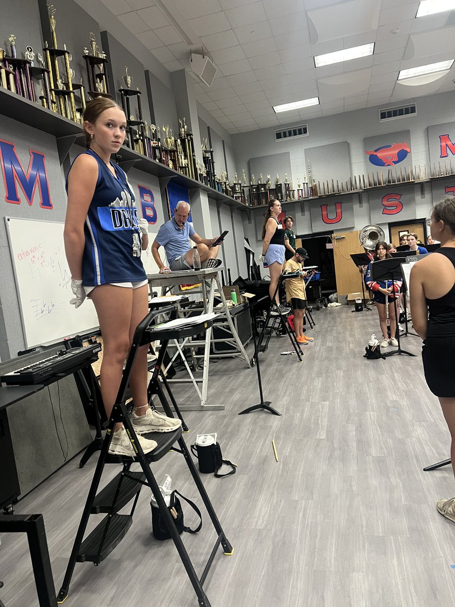 The MMB sounded great after 2 camp days! Wow!