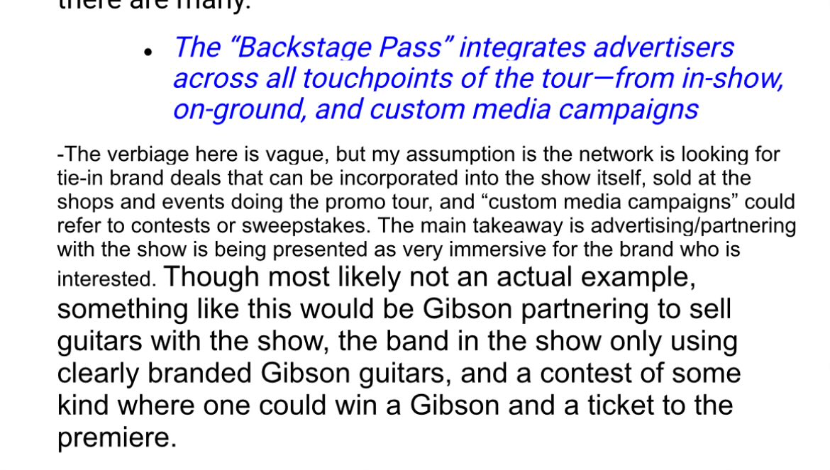 IWTV Production Dictionary tweet media