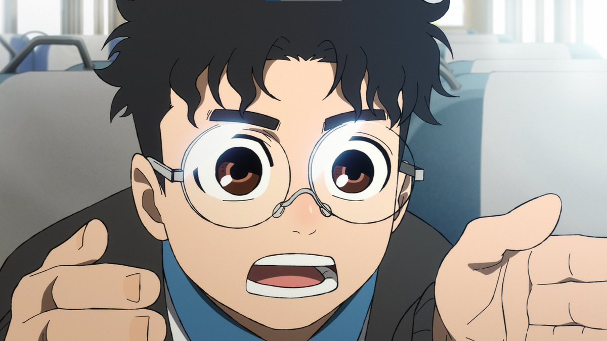 RaafaGD's tweet image. This Dandadan episode had a lot of great Momokarun moments. This scene of Momo thinking about Okarun was so cute