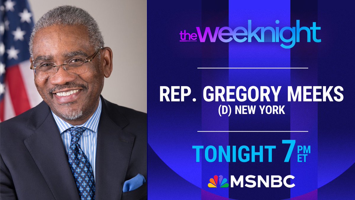 The Weekend on MSNBC (@theweekendmsnbc) on Twitter photo Trump scrambles to contain the erupting Epstein scandal as his deputy Attorney General meets with Epstein’s key accomplice, Ghislaine Maxwell. <a href="/RepGregoryMeeks/">Rep. Gregory Meeks</a>, one of the Democrats demanding the release of the Epstein files, joins The Weeknight to discuss the latest. Trump scrambles to contain the erupting Epstein scandal as his deputy Attorney General meets with Epstein’s key accomplice, Ghislaine Maxwell. <a href="/RepGregoryMeeks/">Rep. Gregory Meeks</a>, one of the Democrats demanding the release of the Epstein files, joins The Weeknight to discuss the latest.