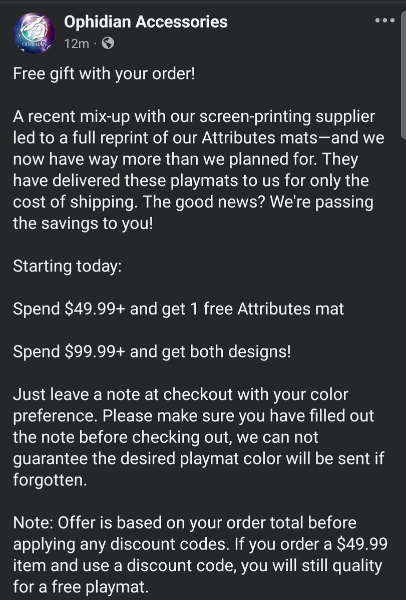House_of_Champs's tweet image. Code WHATSGOOD10 for 10% off and to support my channel and on top get free bonus playmats with orders right now! A solid time to grab their new calculator cases or iconic playmats @ ophidianaccessories.com