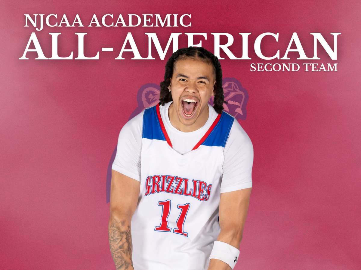 MSUWPGrizzlyMBB's tweet image. Congratulations to our guys who made the NJCAA Academic All-American lists!
Second Team: Javian Downey
Third Team: Jonathan White, Jake Sage and Jaylon Hyson
#MSUWP #GoGrizzlies