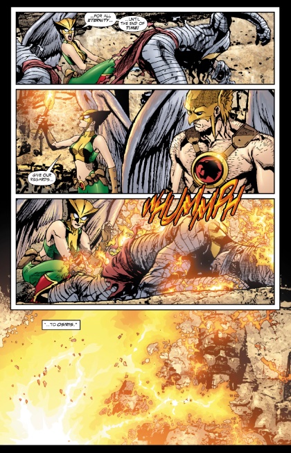 dinahspolly's tweet image. The last issue of Simonson Hawkgirl was actually pretty good! This sequence in particular went hard