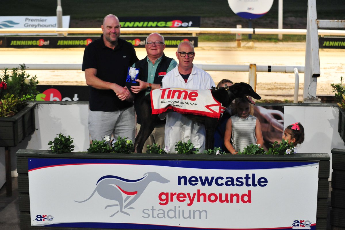 Newcastle Greyhound Stadium (@newcastledogs) on Twitter photo Odds-on favourite Coolavanny Mercy takes the lucky last ๐
๐ <a href="/Time_Nutrition_/">Time Greyhound Nutrition</a> Bitches ๐
A superb way to round off a cracking night's racing. Thank you to everyone who enjoyed a night trackside, we'll see you soon ๐
#NewcastleDogs ๐พ Odds-on favourite Coolavanny Mercy takes the lucky last ๐
๐ <a href="/Time_Nutrition_/">Time Greyhound Nutrition</a> Bitches ๐
A superb way to round off a cracking night's racing. Thank you to everyone who enjoyed a night trackside, we'll see you soon ๐
#NewcastleDogs ๐พ