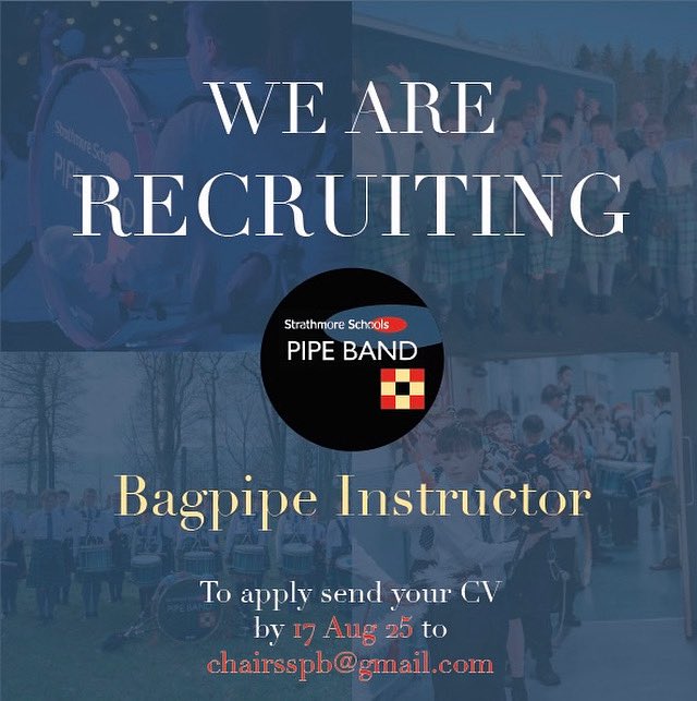 Strathmore Schools Pipe Band tweet media