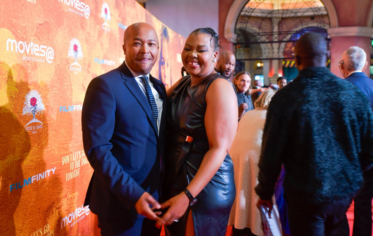 Iam_sbonga's tweet photo. Media personality @Anele and her husband Bonelela James at the #DontLetsGoToTheDogsTonight Joburg Movie premier.

Read more: @DailysunCelebs @dailysunsa
Photos by: @Iam_sbonga
Musa Khawula Shakira Nonku https://t.co/SVu7ggyKZw