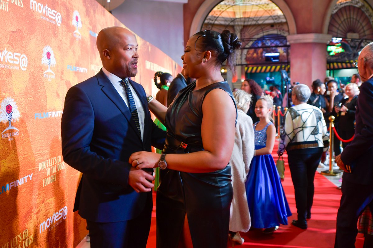 Iam_sbonga's tweet photo. Media personality @Anele and her husband Bonelela James at the #DontLetsGoToTheDogsTonight Joburg Movie premier.

Read more: @DailysunCelebs @dailysunsa
Photos by: @Iam_sbonga
Musa Khawula Shakira Nonku https://t.co/SVu7ggyKZw