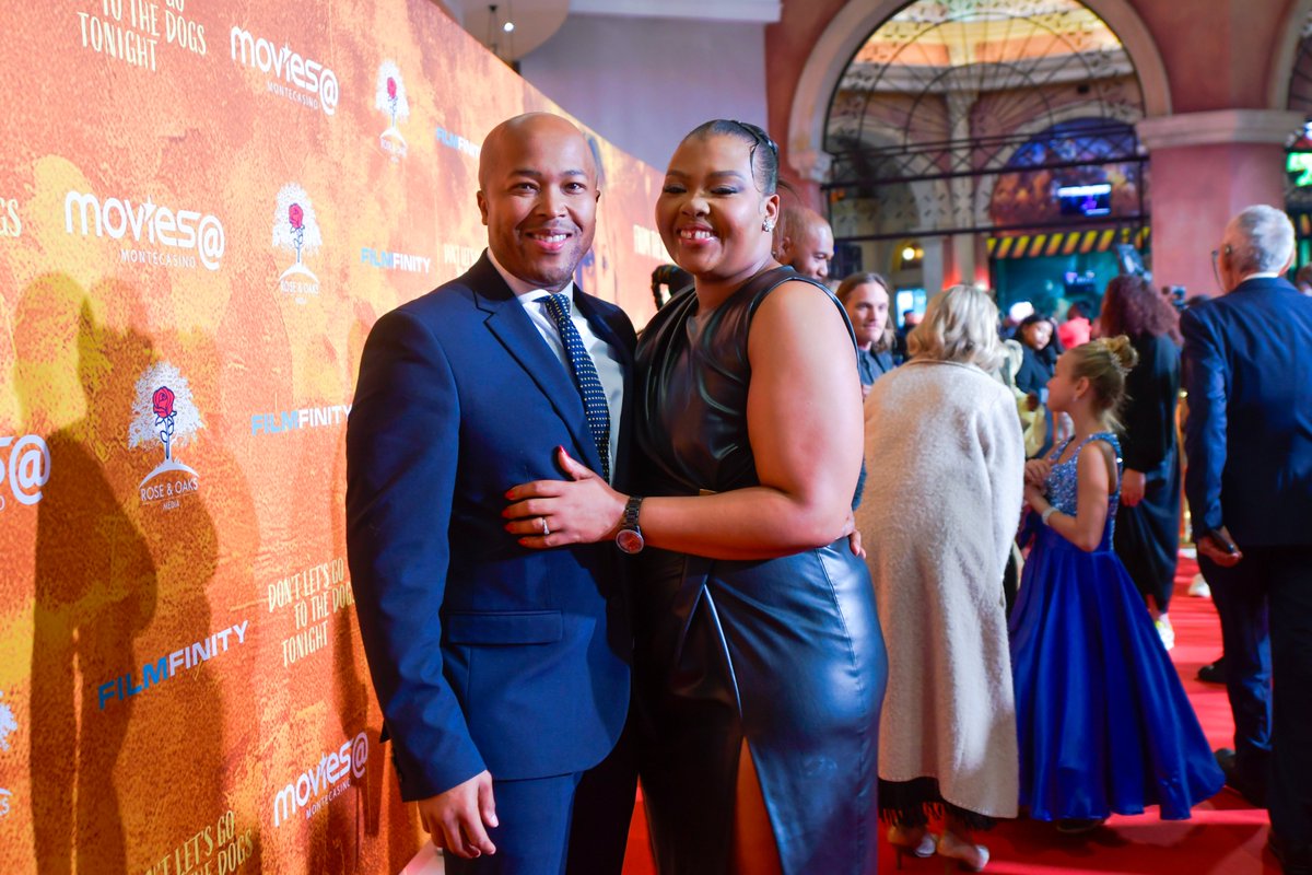 Iam_sbonga's tweet photo. Media personality @Anele and her husband Bonelela James at the #DontLetsGoToTheDogsTonight Joburg Movie premier.

Read more: @DailysunCelebs @dailysunsa
Photos by: @Iam_sbonga
Musa Khawula Shakira Nonku https://t.co/SVu7ggyKZw