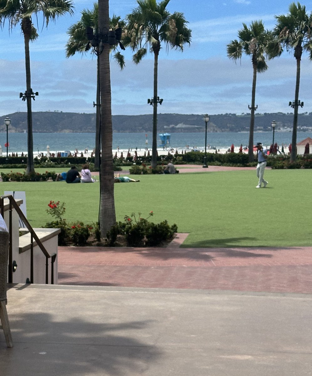 YlkatDelta's tweet image. The current view. #SDCC2025