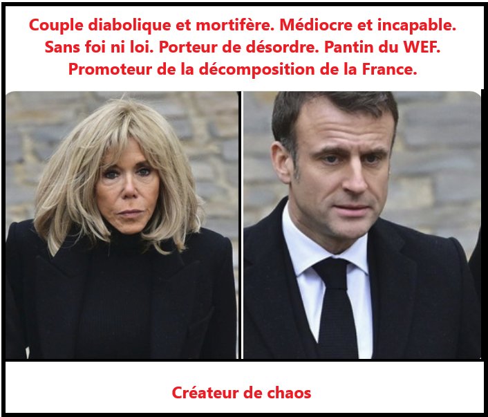 Faites monter le hashtag #MacronDestitution !!

Reconnaître l'état de Palestine est une faute impardonnable !!

Qui est derrière cette décision ? Le Qatar et l'Algérie ?

Honte de ce minable président !!