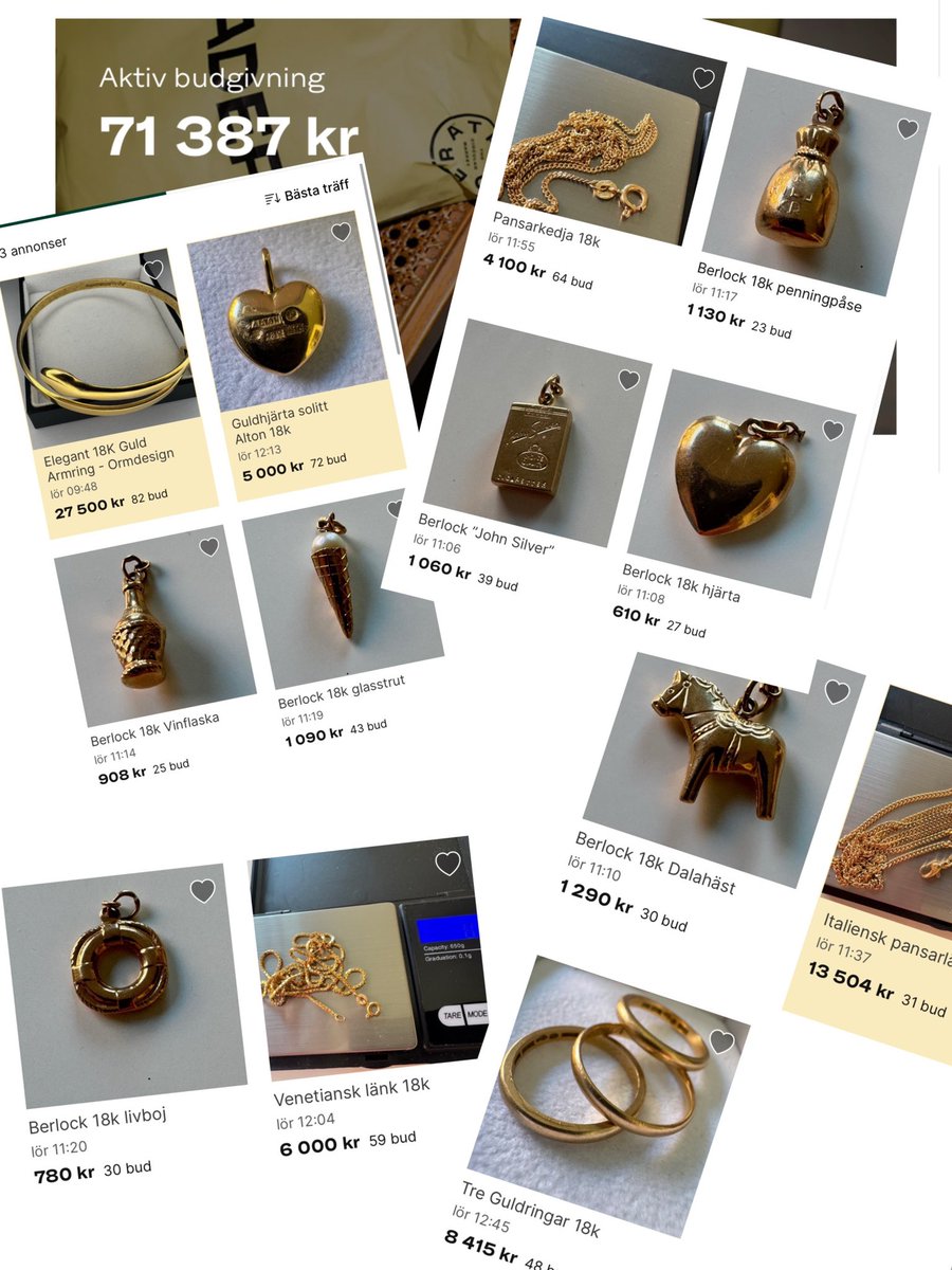 dumpen_se's tweet image. På lördag förmiddag börjar slutspurten för våra 13 guld(kantade) auktioner på Tradera!
Vill du glassa runt med ett guldsmycke och samtidigt känna att du är med och bidrar? Då är det dags att kasta sig in i budgivningen!
Pengarna ska gå till att byta ut den nuvarande…