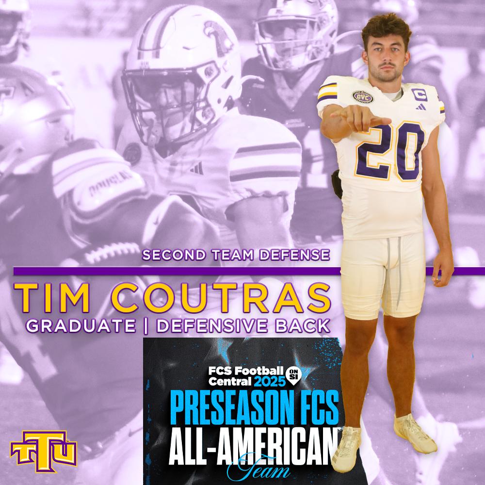 TNTechFootball's tweet image. Congratulations to Tim Coutras, who was named to Sports Illustrated's FCS Football Central Preseason All-American second-team roster! READ: tennesseetech.prestosports.com/sports/fball/2… #AimHigh #WingsUp