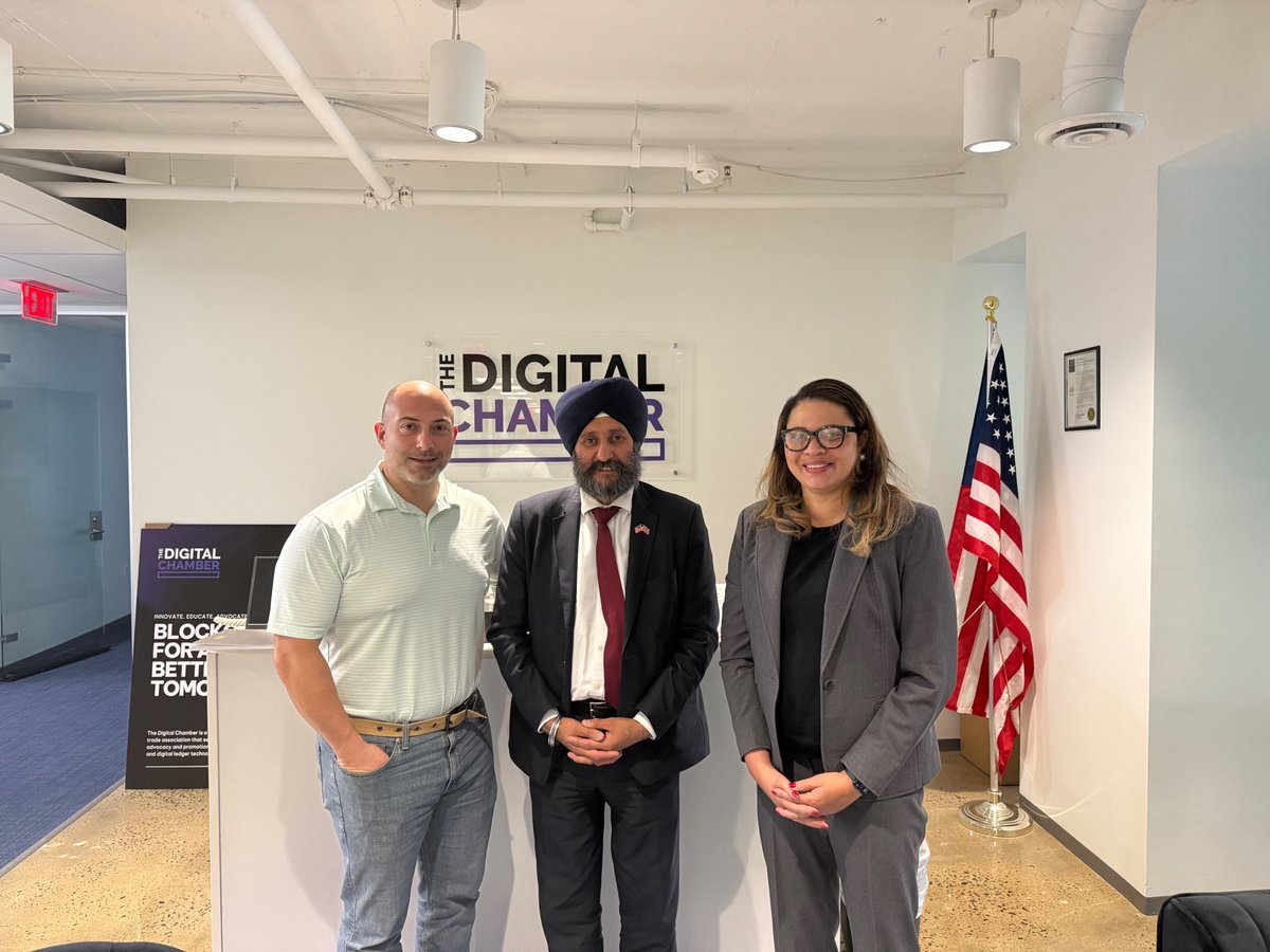 Huge thanks to UK MP @Gsjosan, new Chair of the Crypto and Digital Assets APPG, for visiting our DC office! Great discussing US digital asset policy, blockchain security implications, and transatlantic collaboration on critical tech leadership.