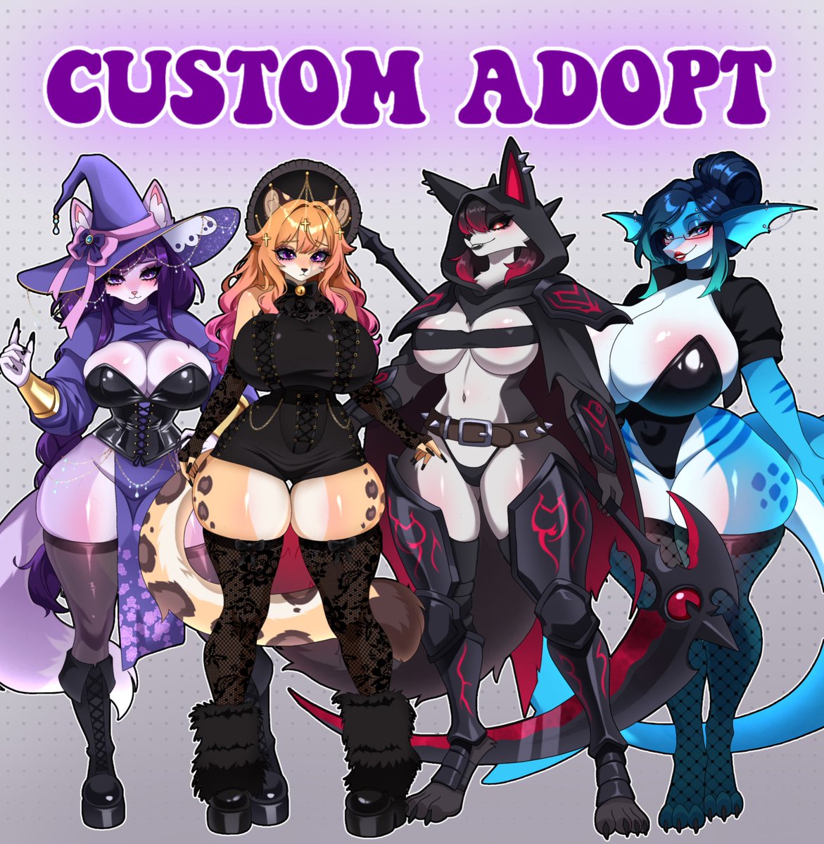 ✧ 𝓱𝓮𝔂~
I wanna to make a custom adopt (๑˃̵ᴗ˂̵)ﻭ
I’ll create a character just for you ✿

Retweets are super appreciated 💕

You can get it here: ych.commishes.com/auction/show/4…

 #adopt  #customadopt  #oc  #characterdesign