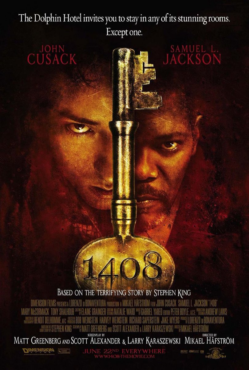 Evil_Dead_Zero's tweet image. 🎃👻🦇 Agree or Disagree 🦇👻🎃
1408 is a TOP 5 Stephen King adaptation!
Do you agree or disagree?