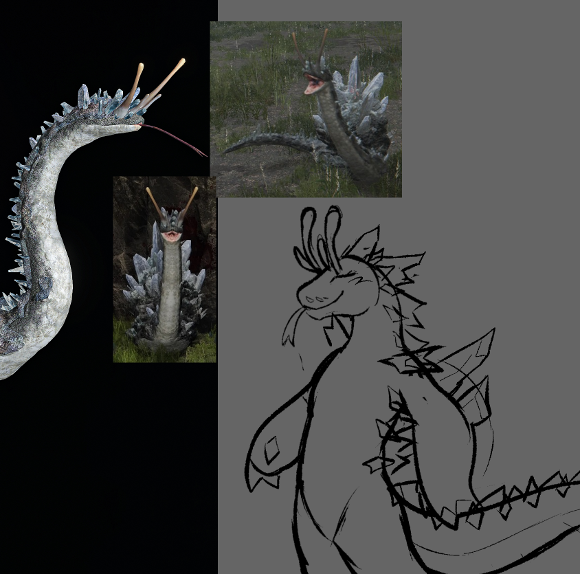 Plague_Dash's tweet image. how do i elden ring scalie sona ????????????