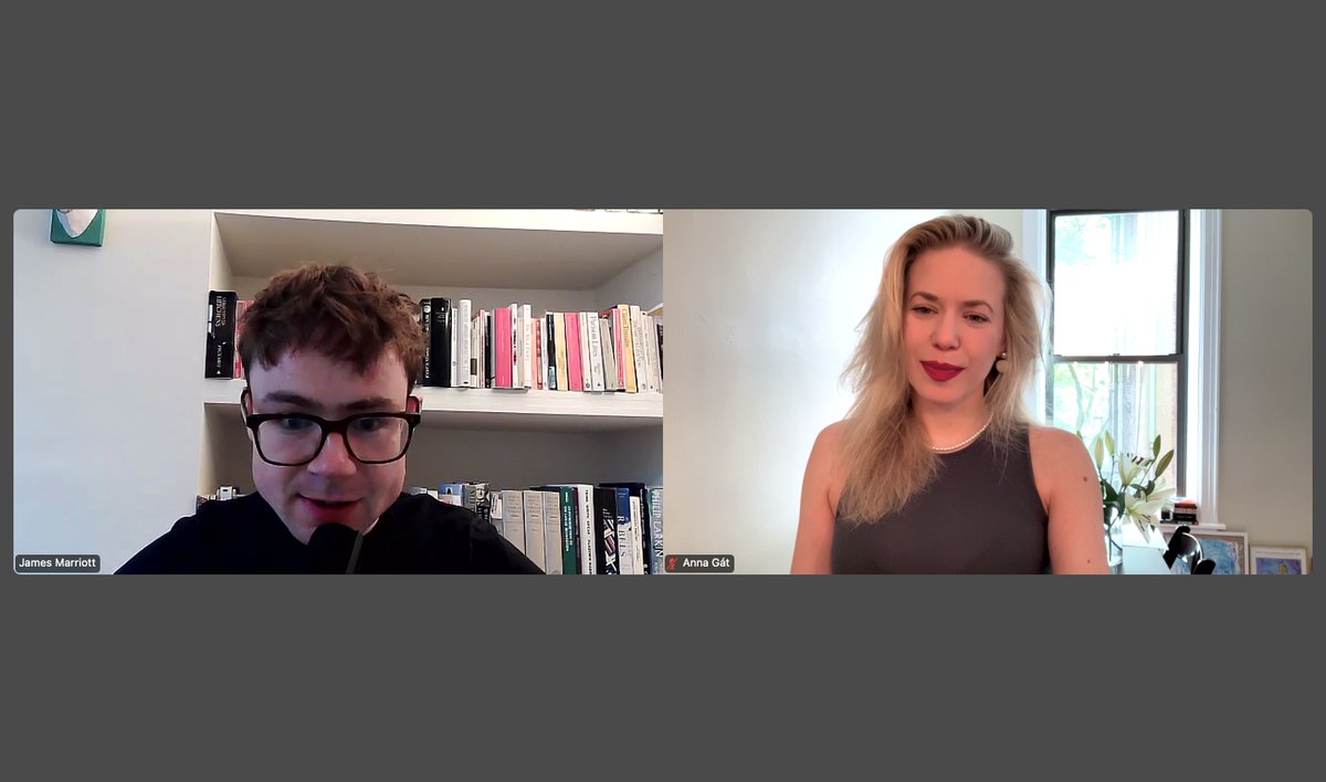 Anna Gát 🧭 (@theannagat) on Twitter photo The good <a href="/j_amesmarriott/">James Marriott</a> on my podcast <a href="/TheHopeAxis/">The Hope Axis - Podcast by Anna Gát</a> just now: we talked about the future of literacy, English literature and the academic humanities, and my great worry which is that if audiences are now unable to read subtext and metaphor in not just books but TV series, what The good <a href="/j_amesmarriott/">James Marriott</a> on my podcast <a href="/TheHopeAxis/">The Hope Axis - Podcast by Anna Gát</a> just now: we talked about the future of literacy, English literature and the academic humanities, and my great worry which is that if audiences are now unable to read subtext and metaphor in not just books but TV series, what