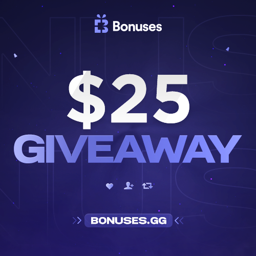BonusesdotGG's tweet image. 🍭 $25.00 Giveaway 🍭

To Enter:
- Follow @BonusesdotGG 
- Retweet &amp;amp; Tag a Friend

Good Luck. A winner will be announced in 24 Hours ⏰