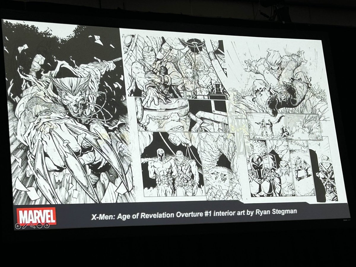 Check out these <a href="/RyanStegman/">Ryan "x-men man" $tegman</a> interiors!
#sdcc2025 #xmen