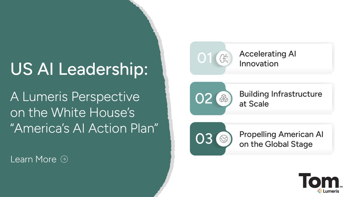 With the U.S. doubling down on AI leadership, what does this mean for care delivery, clinician enablement, and the future of primary care? Lumeris explores the real impact of the administration’s America’s AI Action Plan on health systems.

Read the blog: bit.ly/4kXFTz8