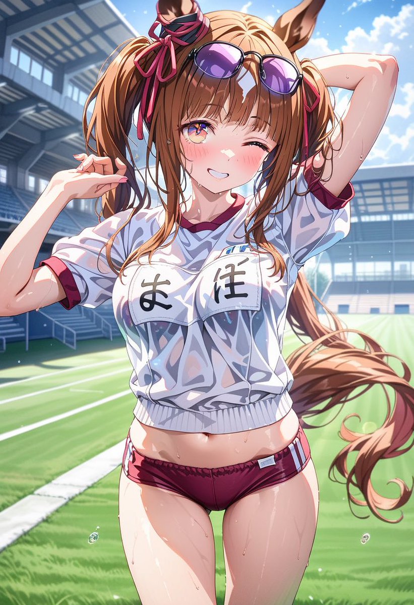 aIsena0781's tweet image. 一日一ブルマー。
今日はトランセンドちゃん💕
トレちゃんさー、ちょっとやっちゃう？🩷
#TLブルマー化計画