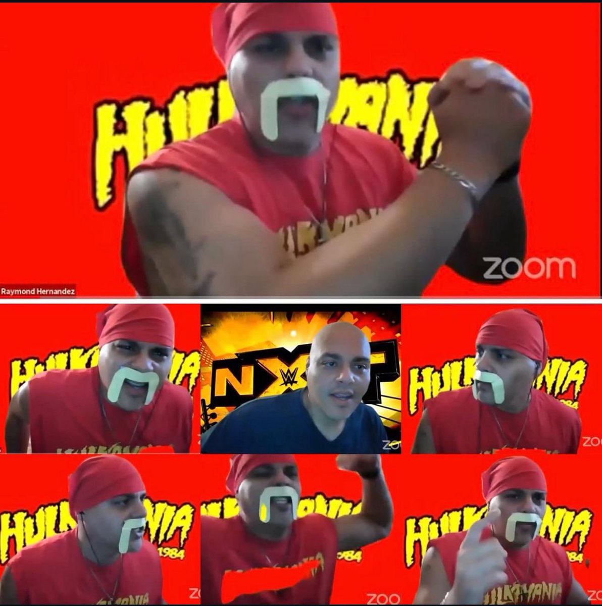 BigRayHernandez's tweet image. Back when I did the Hogan parody… #RIPHulkHogan