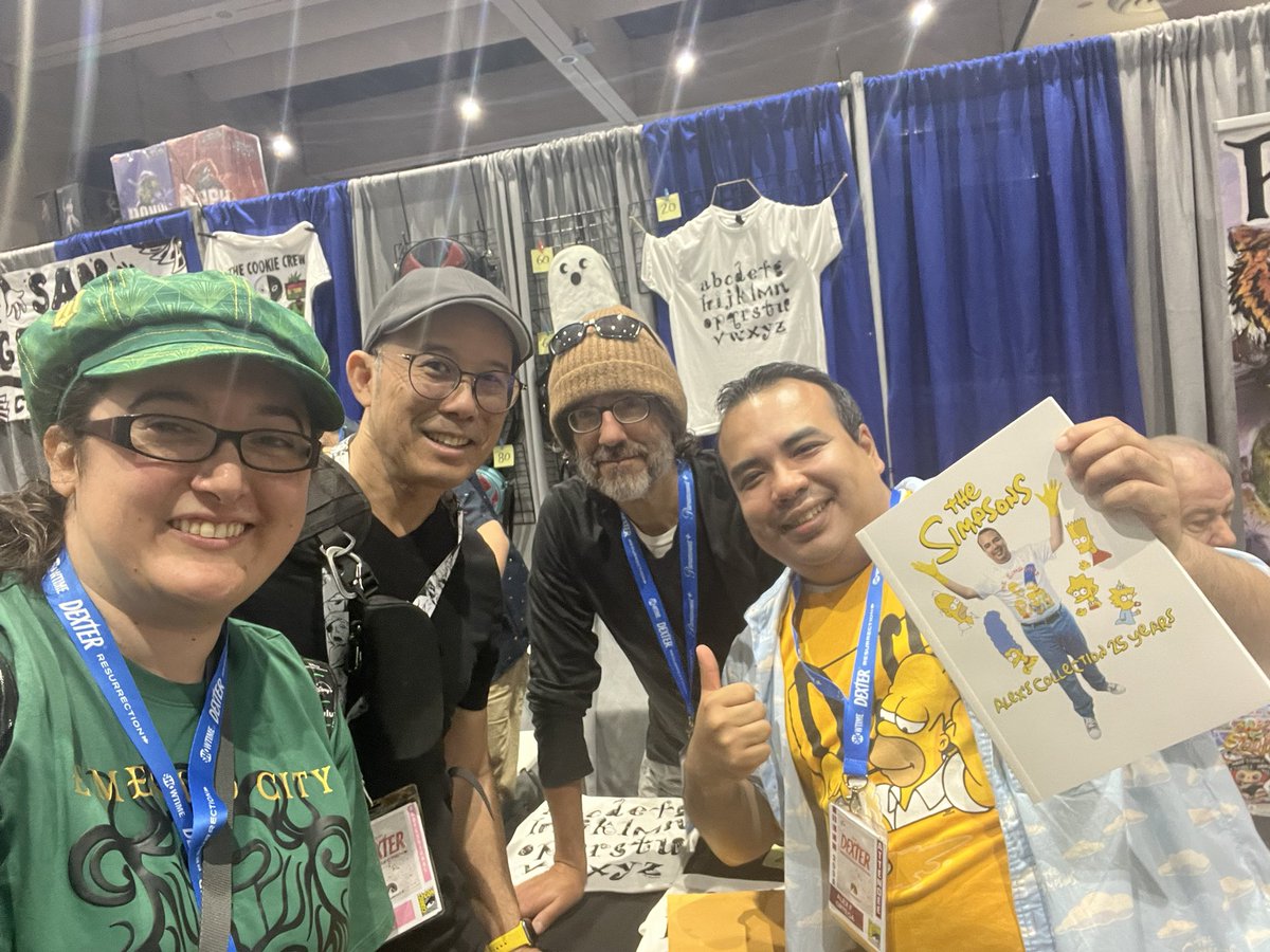 eiVega's tweet image. Today I met the legendary, famous number one world’s biggest Simpsons fan, @Alex_Simpsons23 ! Thanks for the constant love and support over the years! We appreciate our fans! Thanks for keeping the show alive!