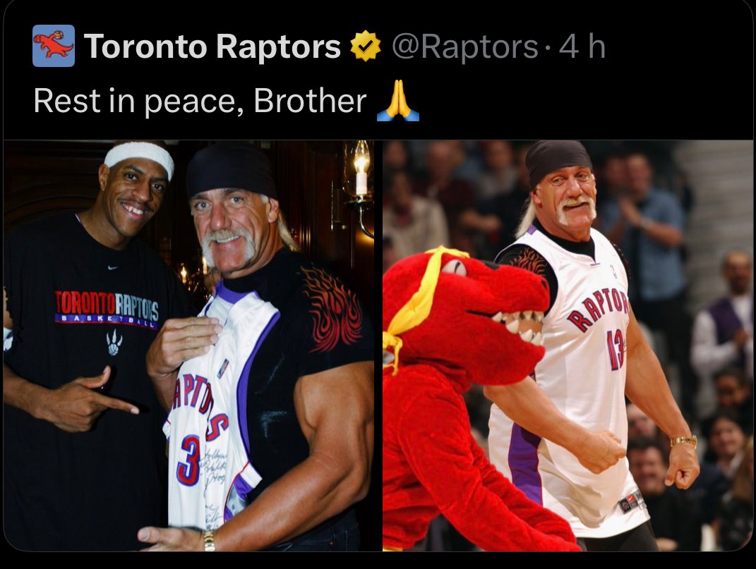 Suite à une shitstorm assez vive, les Raptors ont supprimé le post. Logique.