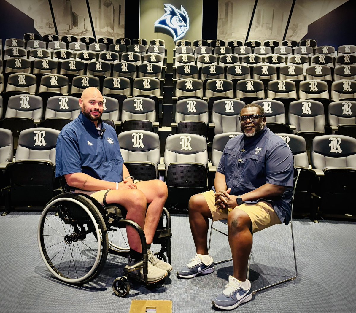 ChipBaker19's tweet image. Had a great time doing interviews with Rice Univ Football Coaches! Great guys with great stories! I can’t wait to share. Thanks to Stephen Jackson, John Wilson and Chad Johnson. Go get it!!!@ricefootball @_co_jack @CoachWilson_ @CoachChadj
#riceuniversity #football #gogetit